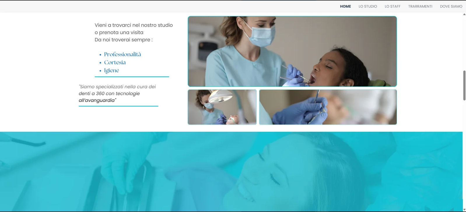 Sito economico Dentista3