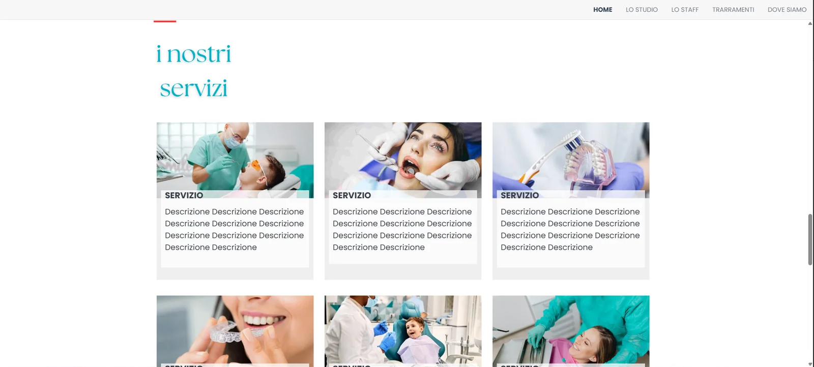Sito economico Dentista5