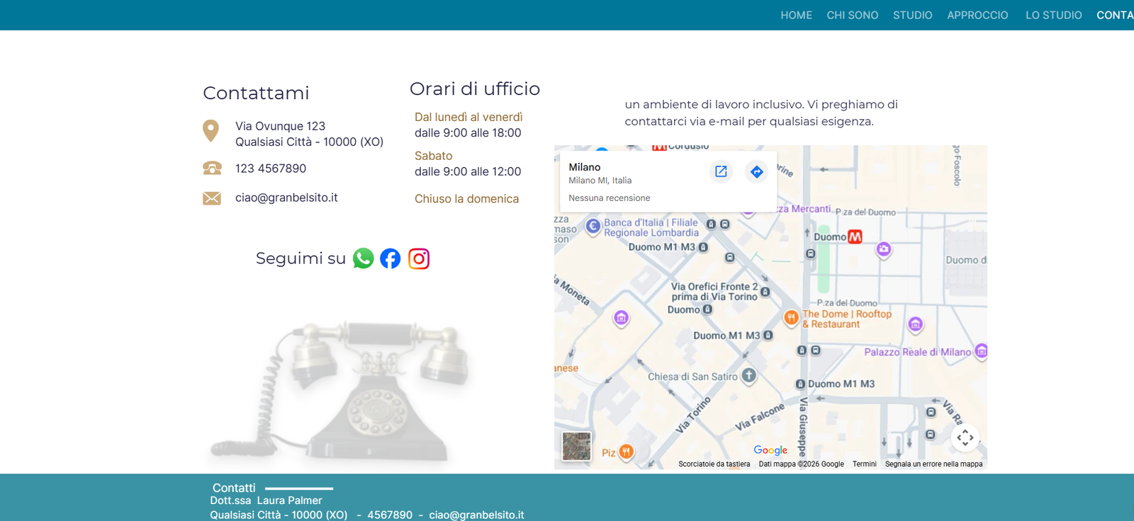 Sito economico psicologia