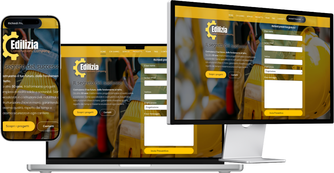 Siti internet edilizia cover sito web costruzioni edilizia